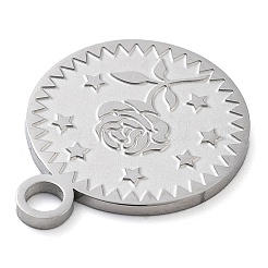 Подвески из нержавеющей стали 304 с защитой от потускнения&nbsp;STAS-M076-02P