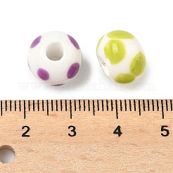 Фарфора ручной работы европейский бусины&nbsp;PORC-C009-01