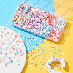 50гр 10 стиля кабошонов из полимерной глины ручной работы&nbsp;CLAY-CJ0001-73