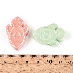 Непрозрачные акриловые бусины с УФ-покрытием OACR-T028-58