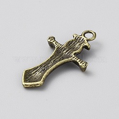 Подвески из сплава в тибетском стиле на библейскую тематику FIND-WH20008-27D-AB