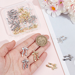 30шт 3 цвета подвески из сплава с покрытием стойки FIND-SP0002-49B