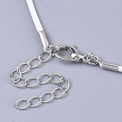 Воском хлопка ожерелье шнура материалы&nbsp;MAK-S032-1.5mm-B20