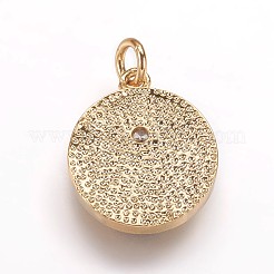 Забитые латунные подвески KK-K207-03