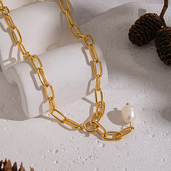 Минималистичное колье-лариата с подвеской в форме буквы Y из натурального пресноводного жемчуга&nbsp;EE6125