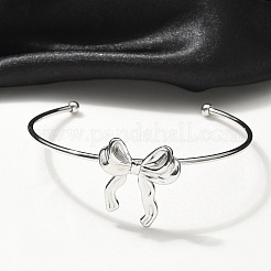 Браслеты-манжеты из нержавеющей стали 304&nbsp;LS-BJEW-B107-01P