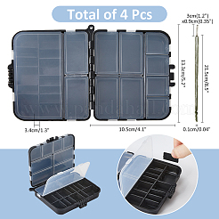 Пластиковый ящик для хранения рыболовных крючков&nbsp;AJEW-WH0542-041