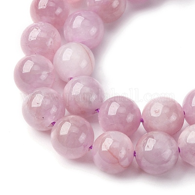 Природные кунцит бисер нитей G-H313-01A-8mm-1