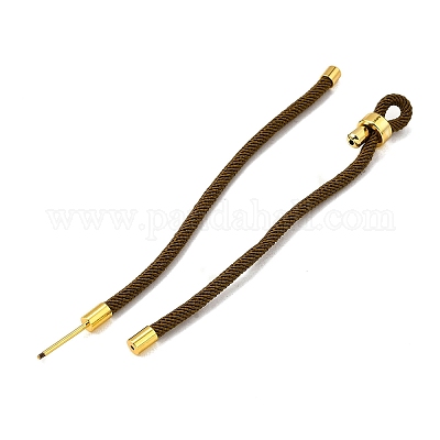 Плетеный браслет из нейлонового шнура MAK-A017-D03-19G-1