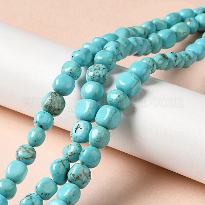 Природные Говлит бисер нитей G-C025-16-1