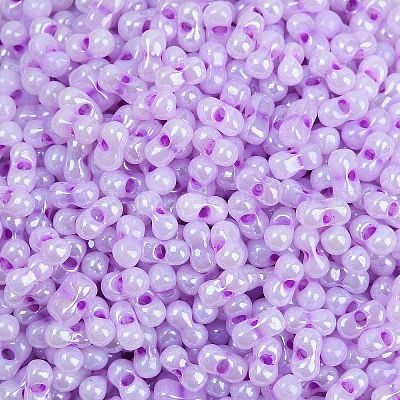 Блестящие стеклянные бусины&nbsp;SEED-K010-04A-1