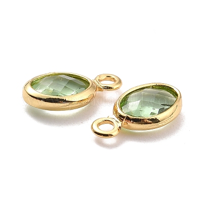 Экологически чистая латунь со стеклянными подвесками X-KK-K268-01Q-1