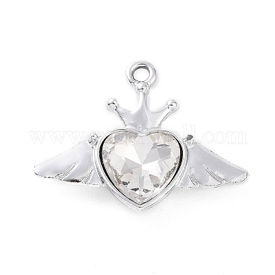 Подвески из сплава и страза ALRI-C008-48P-01-1