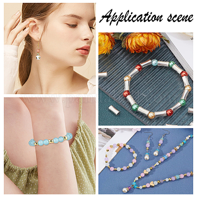 18шт 3 стильные латунные бусины KK-PH0002-46-1