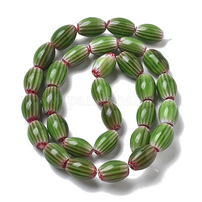 Ручной работы millefiori стеклянные бусины нитки LAMP-F035-12G-1