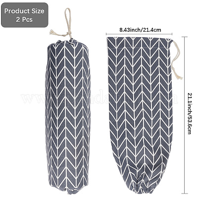 Мешочки для хранения из хлопчатобумажной джутовой ткани ABAG-WH20003-02C-1