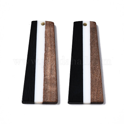 Подвески из смолы и ореха&nbsp;X-RESI-S389-073A-A01-1