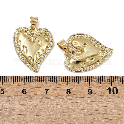 Латунные микро проложить кубического циркония подвески KK-I358-068G-04-1