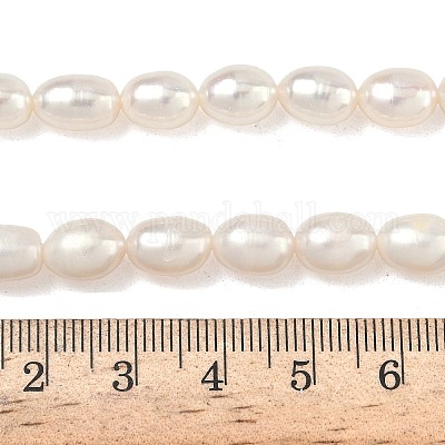 Нити из натурального культивированного пресноводного жемчуга PEAR-P250307-1