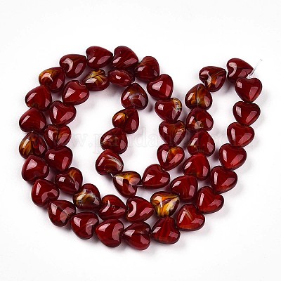 Millefiori стекло бисер нитей GLAA-T023-34D-1