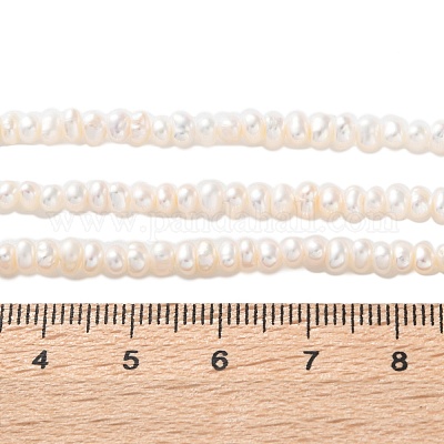 Нити из натурального культивированного пресноводного жемчуга PEAR-I007-02I-01-1