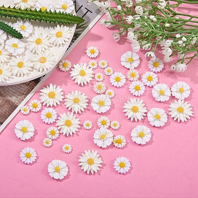 Кабошоны из непрозрачной смолы в 100 стилях RESI-SZ0001-47-1