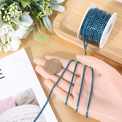 1 рулон электрофорез железные стразы стразы цепочки CHC-GF0001-06B-1