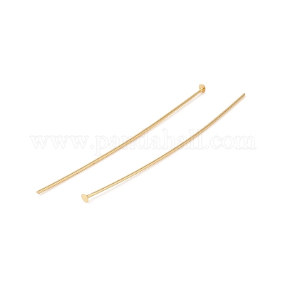 Латунные шпильки с плоской головкой KK-WH0058-03D-G01-1