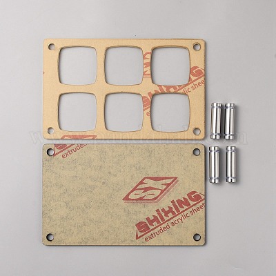 Акриловый держатель для бокалов с 6 отверстием ODIS-WH20001-01A-1