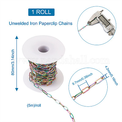 Кабельные цепи из нержавеющей стали 304 с вакуумным покрытием pvd CHS-TA0001-11-1