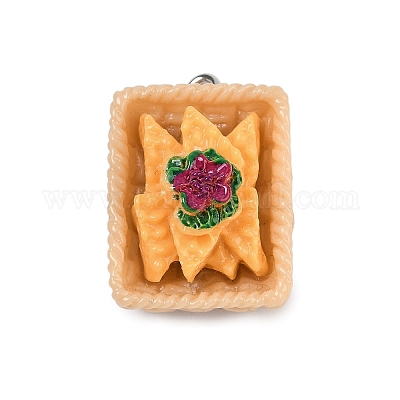 Подвески из непрозрачной смолы RESI-S016-01D-1