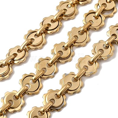 Цепи из нержавеющей стали 304 с цветочным узором CHS-Z007-02G-1