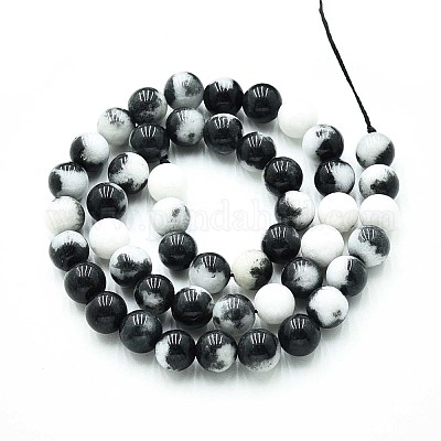 Природного кварца нитей бисера G-N355-8mm-64-1