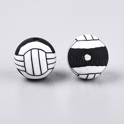 Бусины из полимерной глины  CLAY-N014-02B-07-1