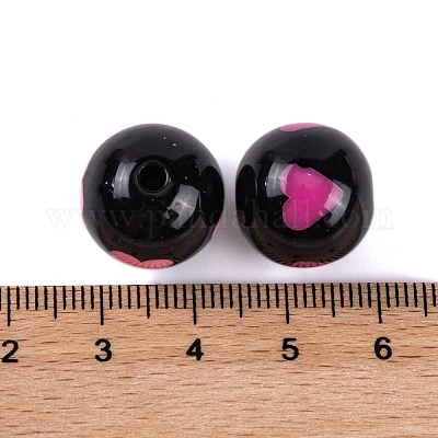 Печать акриловых бусин OACR-H120-04C-1