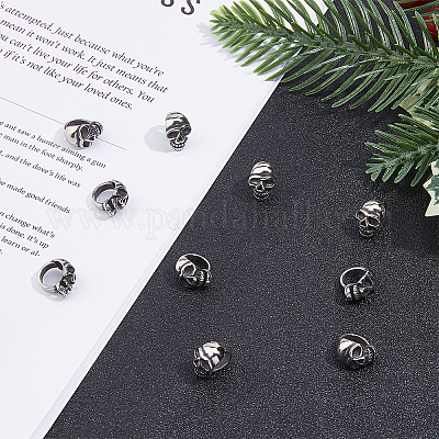 10 шт. бусины из хирургической нержавеющей стали 316 STAS-DC0016-70-1