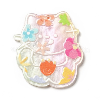 Печатные подвески из непрозрачного акрила SACR-G031-01A-1