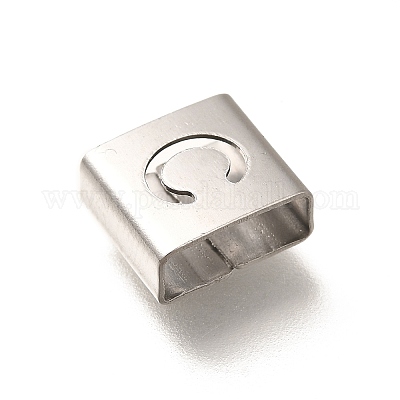 Квадратные скользящие подвески в виде букв из нержавеющей стали 304 STAS-L132-16C-1