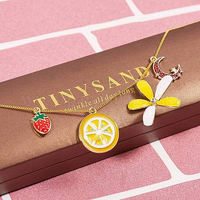 Подвески из эмали и сплава ENAM-SZ0001-17G-1