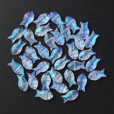 35 шт. Прозрачные стеклянные бусины GLAA-YW0001-69A-1