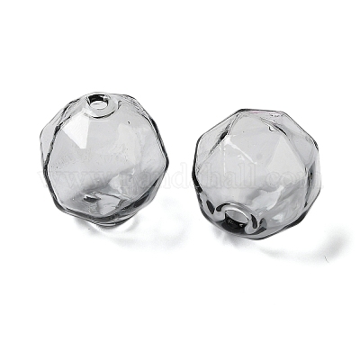 Прозрачные стеклянные бусины GLAA-A041-01A-04-1