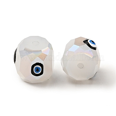 Непрозрачные стеклянные бусы GLAA-F121-02D-1