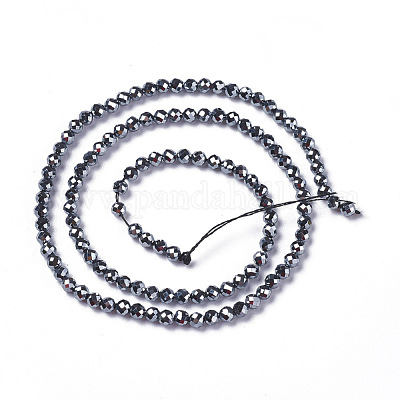 Терагерц каменные бусы пряди G-F596-37-2mm-1