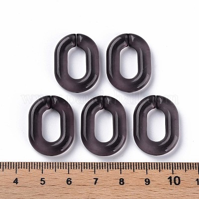 Прозрачные акриловые связывая кольца MACR-S373-19-B14-1