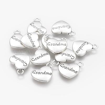 Тибетском стиле сердце сплава подвески X-TIBEP-Q043-201-RS-1