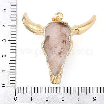 Большие кулоны из смолы  RESI-E008-05G-01-1