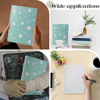 Блокнот для сбора наклеек формата А5 с отрывными листами на спирали AJEW-CP0007-84E-1