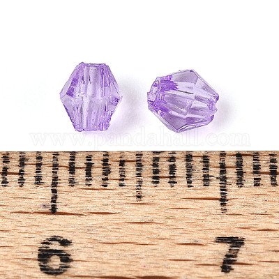 Прозрачные акриловые бусины&nbsp;TACR-S146-4mm-19-1