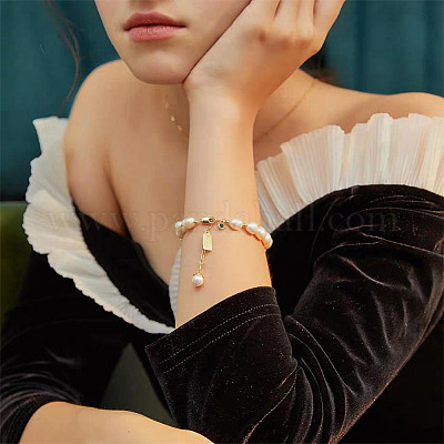 2 нить натурального культивированного пресноводного жемчуга класса АА PEAR-GO0001-11-1