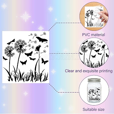 Пленка для ламп из ПВХ для поделок DIY-WH0512-002-1